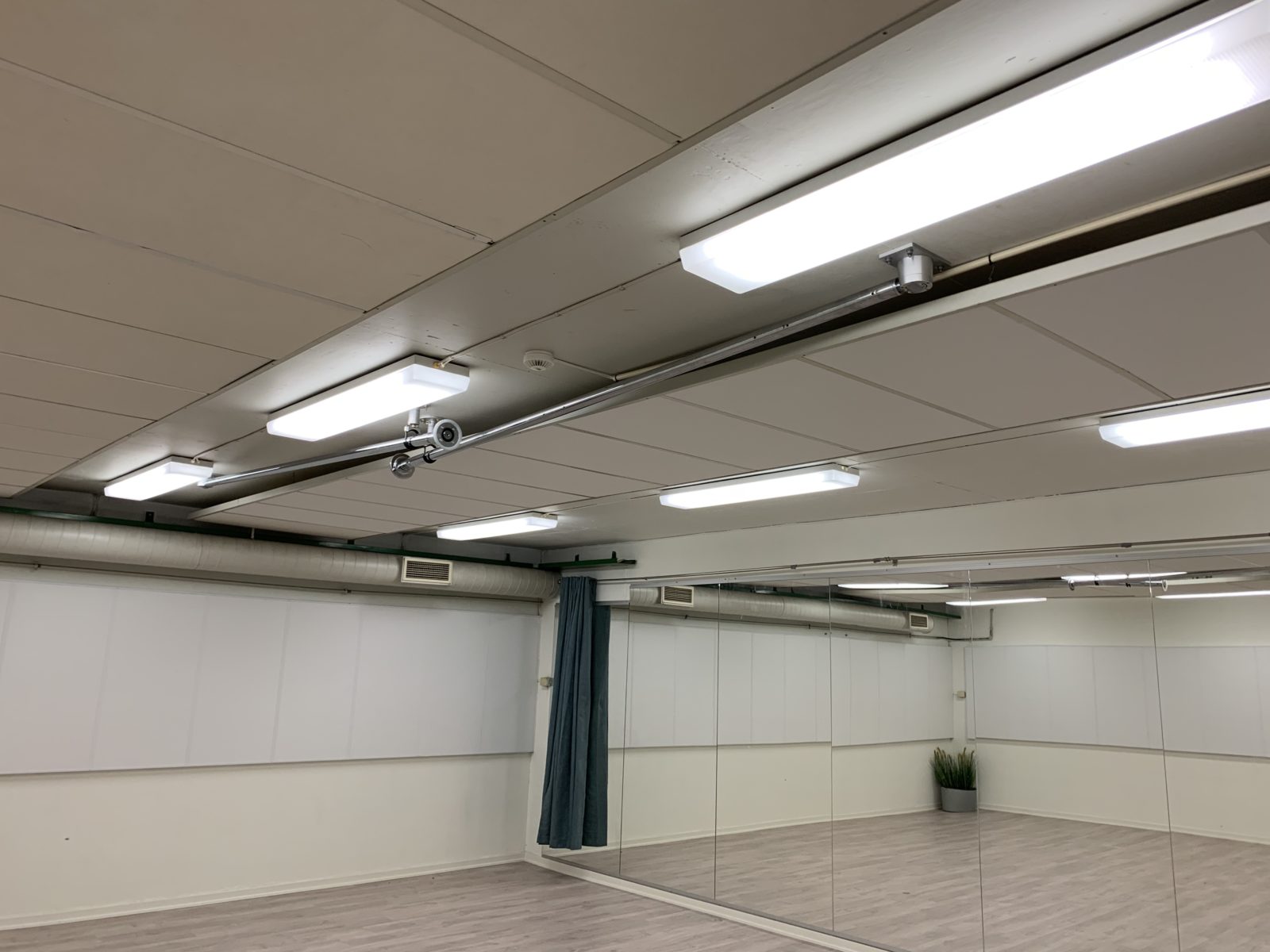 Dansesal med mulighet for Pole dans