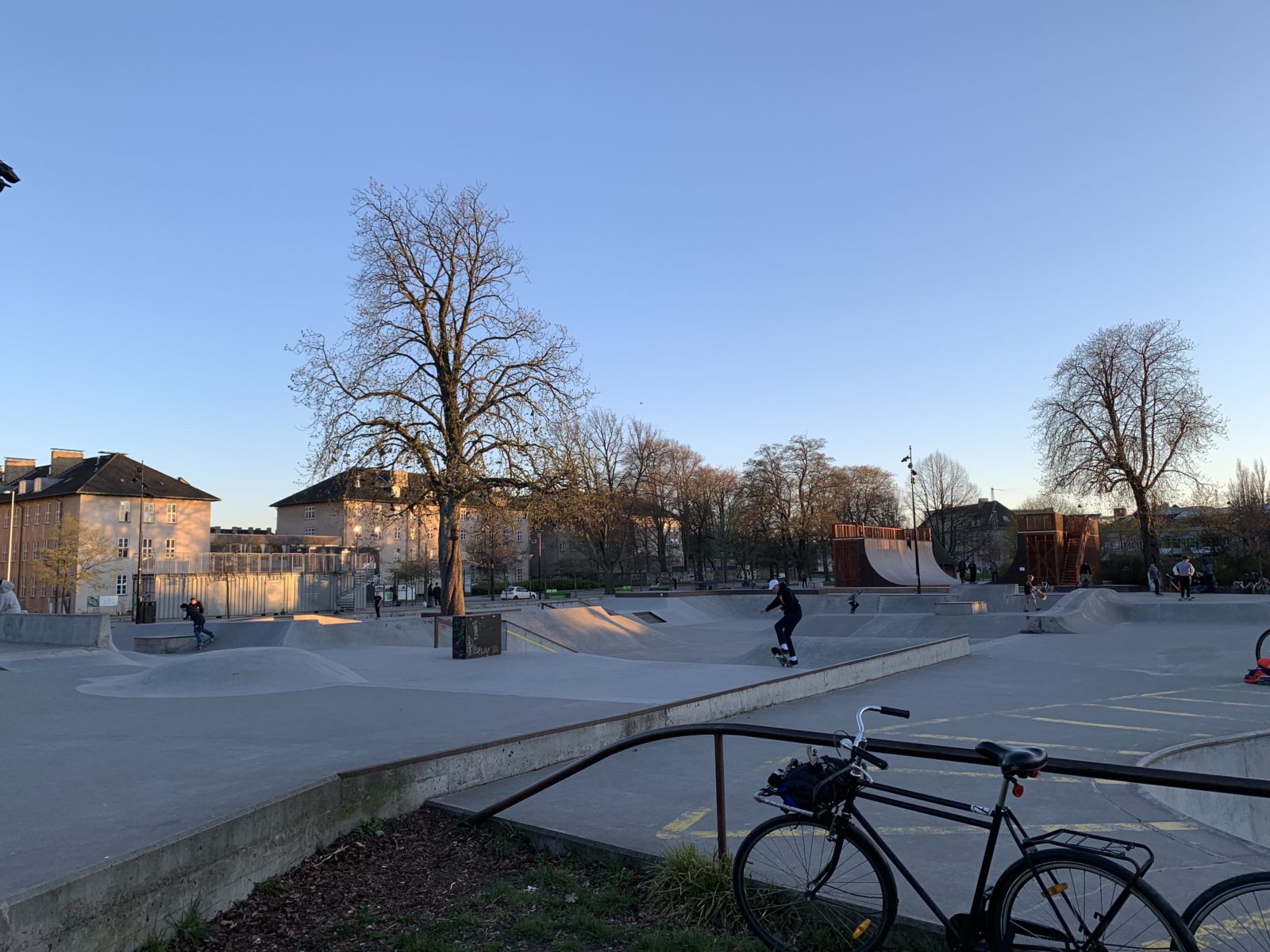 Skateparken i Fælledparken, København Foto: KH, Tverga
