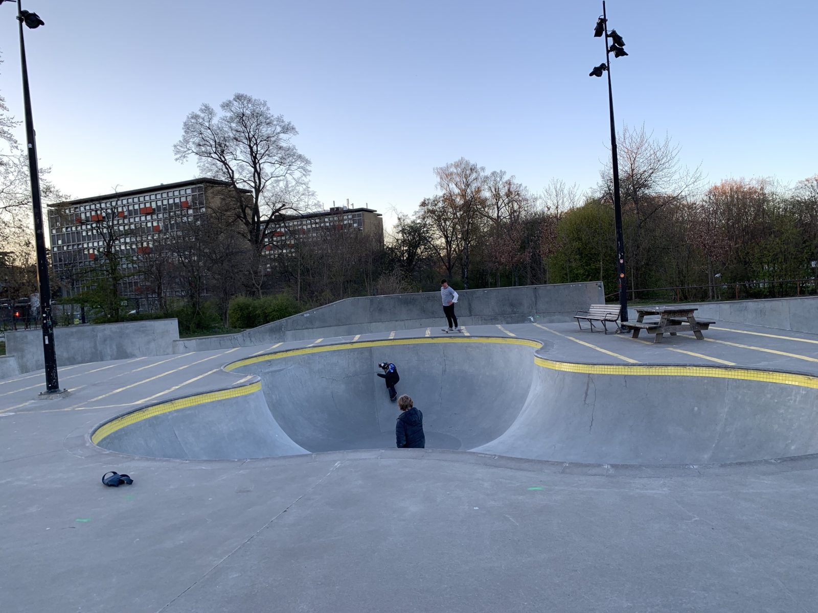 Skateparken i Fælledparken, København Foto: Tverga