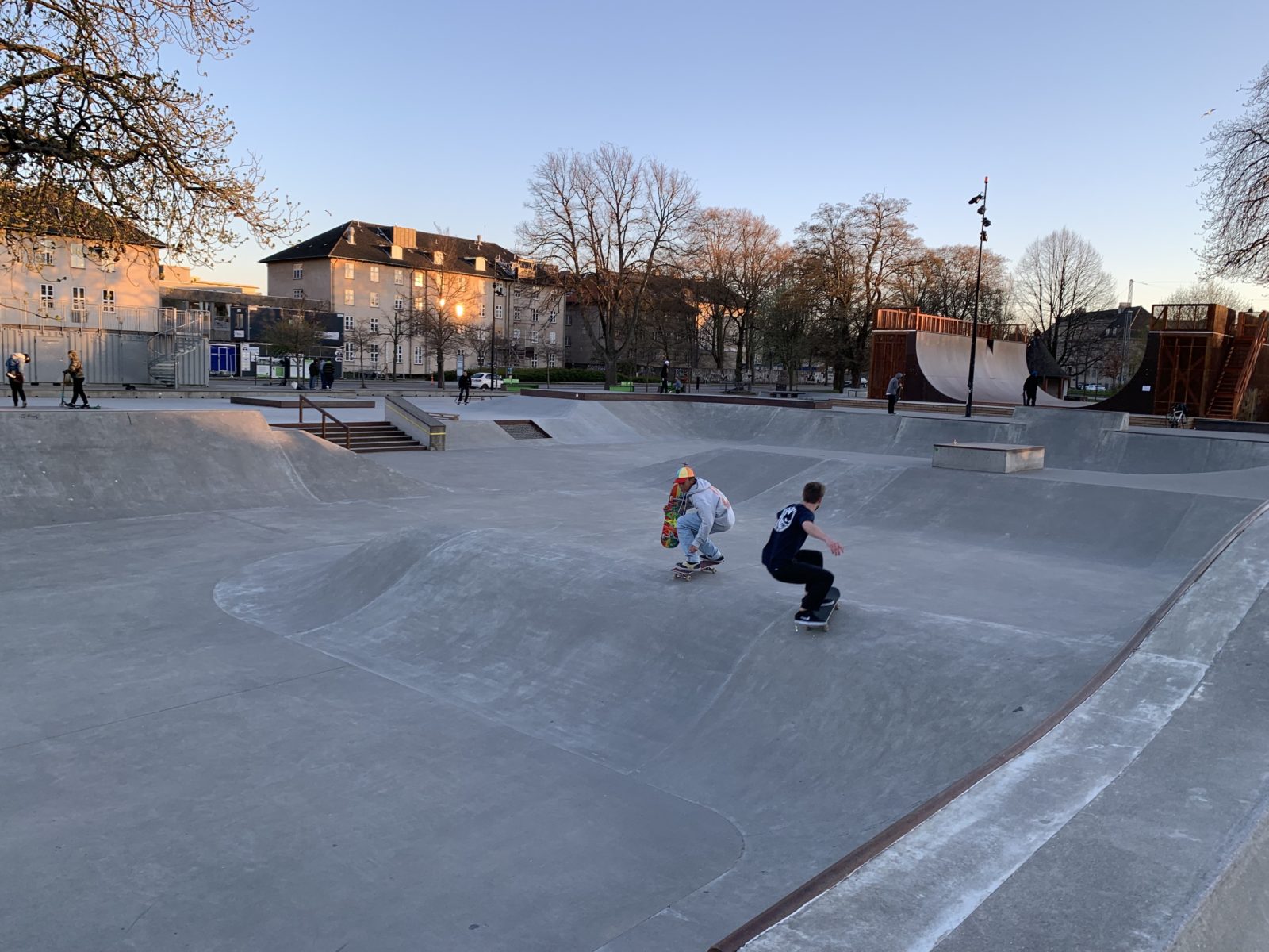 Skateparken i Fælledparken, København Foto: Tverga
