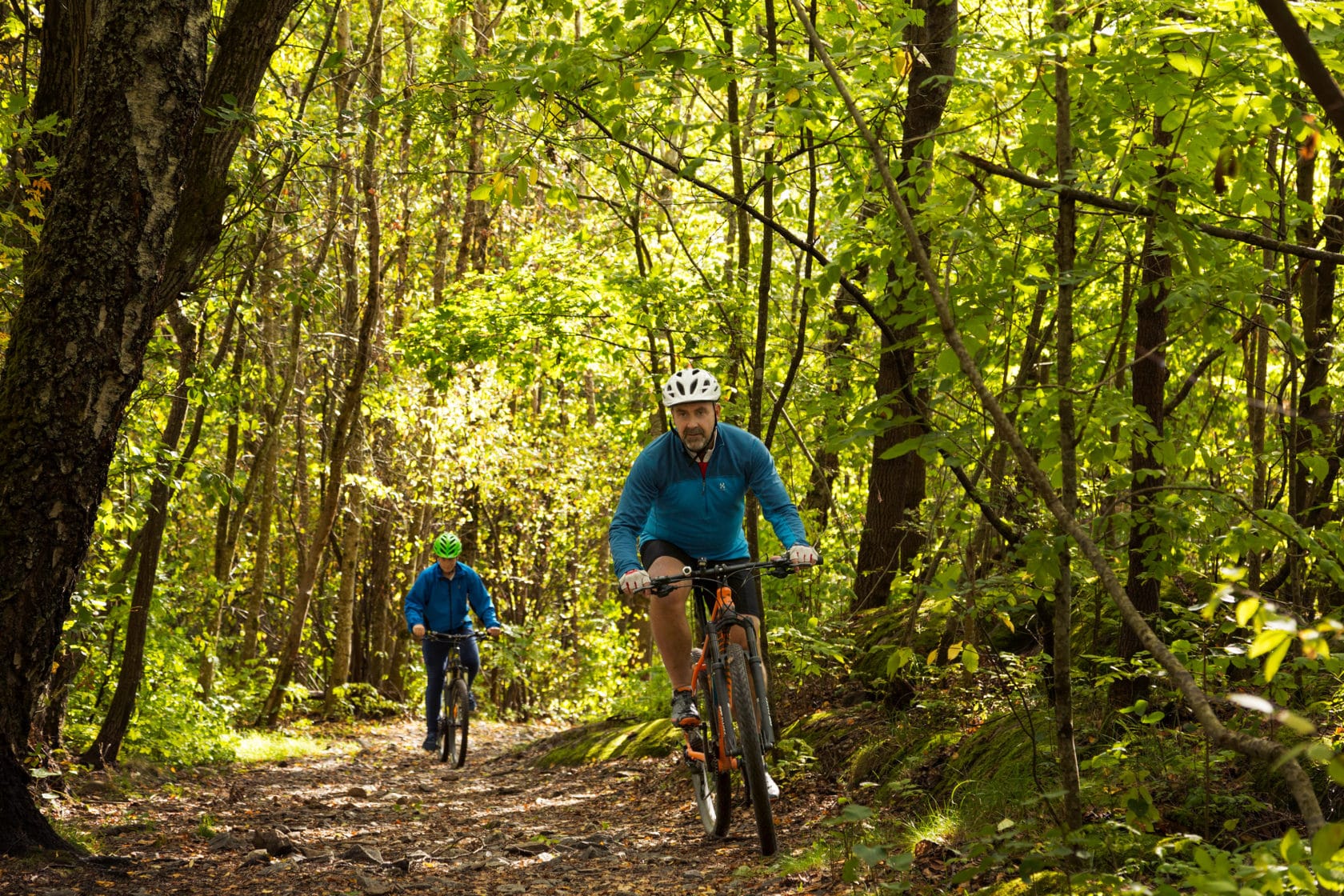 Stisykling er populært Foto: Paulina Cervenka
