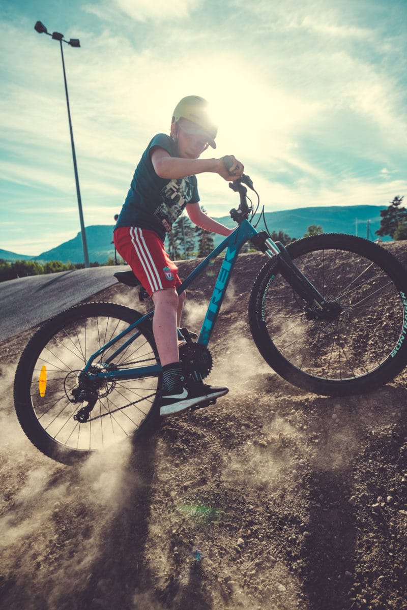Sykkel, Vinstra Skate og pumptrack Foto: Bård Gundersen/Tverga