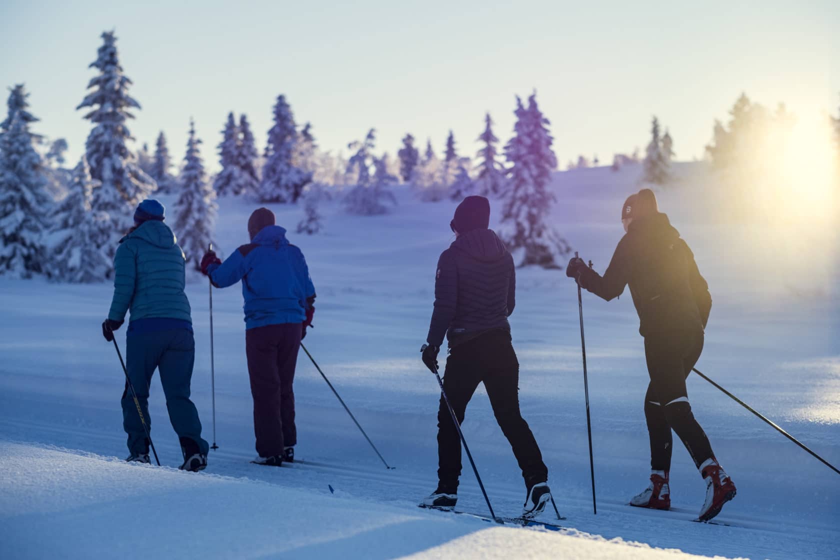 Skigåere på Gålå - Foto: Bård Gundersen/TVERGA